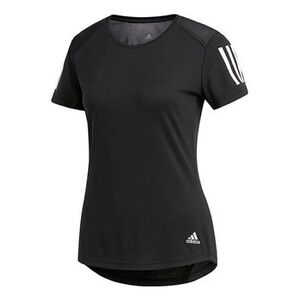 Adidas aero ready  Black own the run Short Sleeve Tee NWT